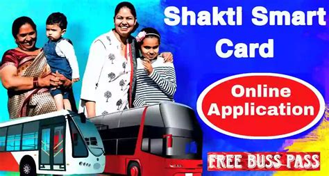 shakti smart card application online|shakti bus for women.